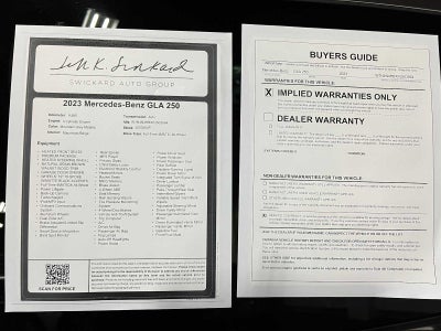 2023 Mercedes-Benz GLA 250 4MATIC® SUV