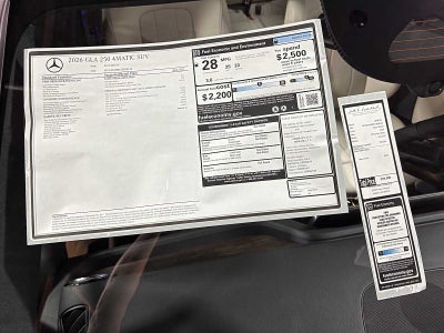 2026 Mercedes-Benz GLA 250 4MATIC® SUV