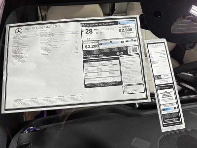 2026 Mercedes-Benz GLA 250 4MATIC® SUV