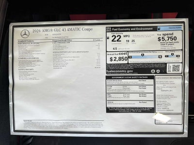 2026 Mercedes-Benz GLC AMG® GLC 43