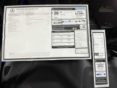 2027 Mercedes-Benz GLC 300 4MATIC® SUV