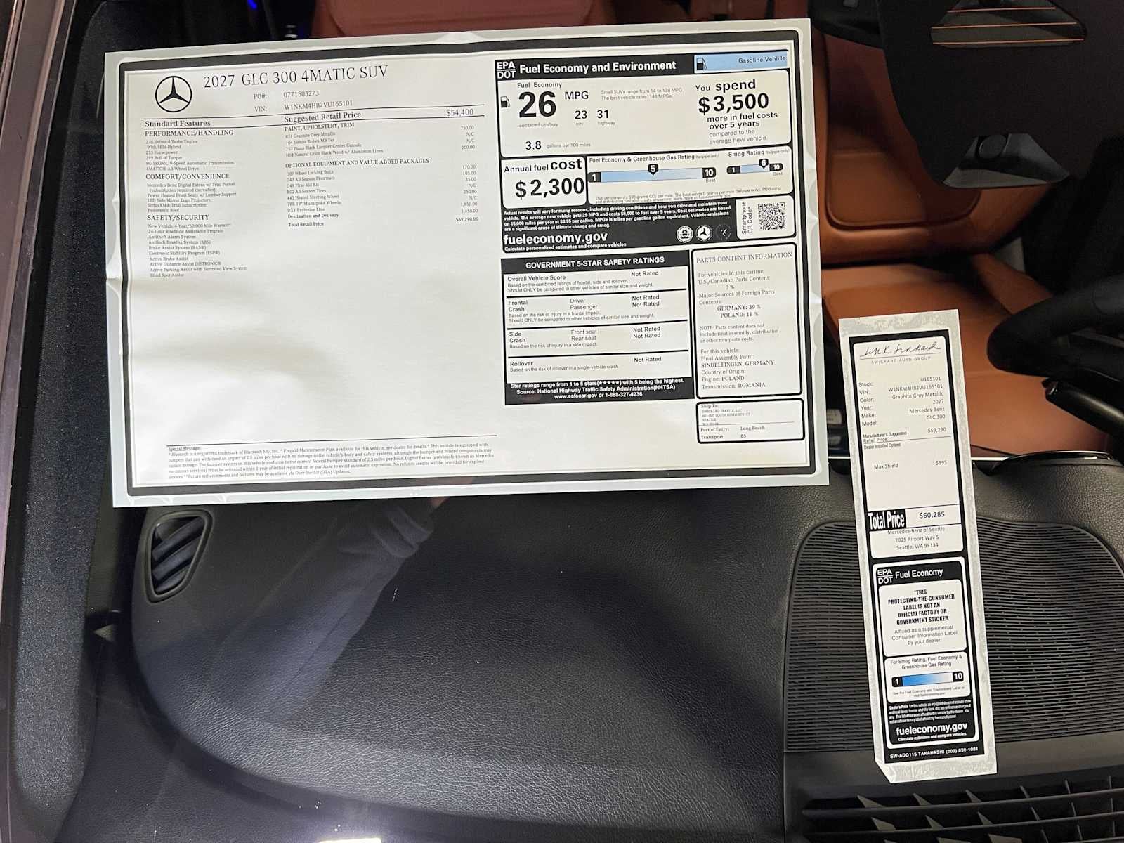2027 Mercedes-Benz GLC 300 4MATIC® SUV