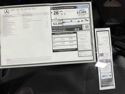 2027 Mercedes-Benz GLC 300 4MATIC® SUV