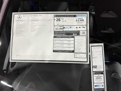 2027 Mercedes-Benz GLC 300 4MATIC® SUV