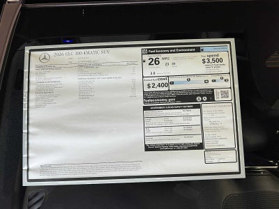 2026 Mercedes-Benz GLC GLC 300