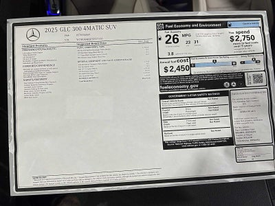 2025 Mercedes-Benz GLC 300 GLC 300