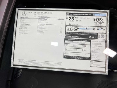 2026 Mercedes-Benz GLC 300 4MATIC® SUV