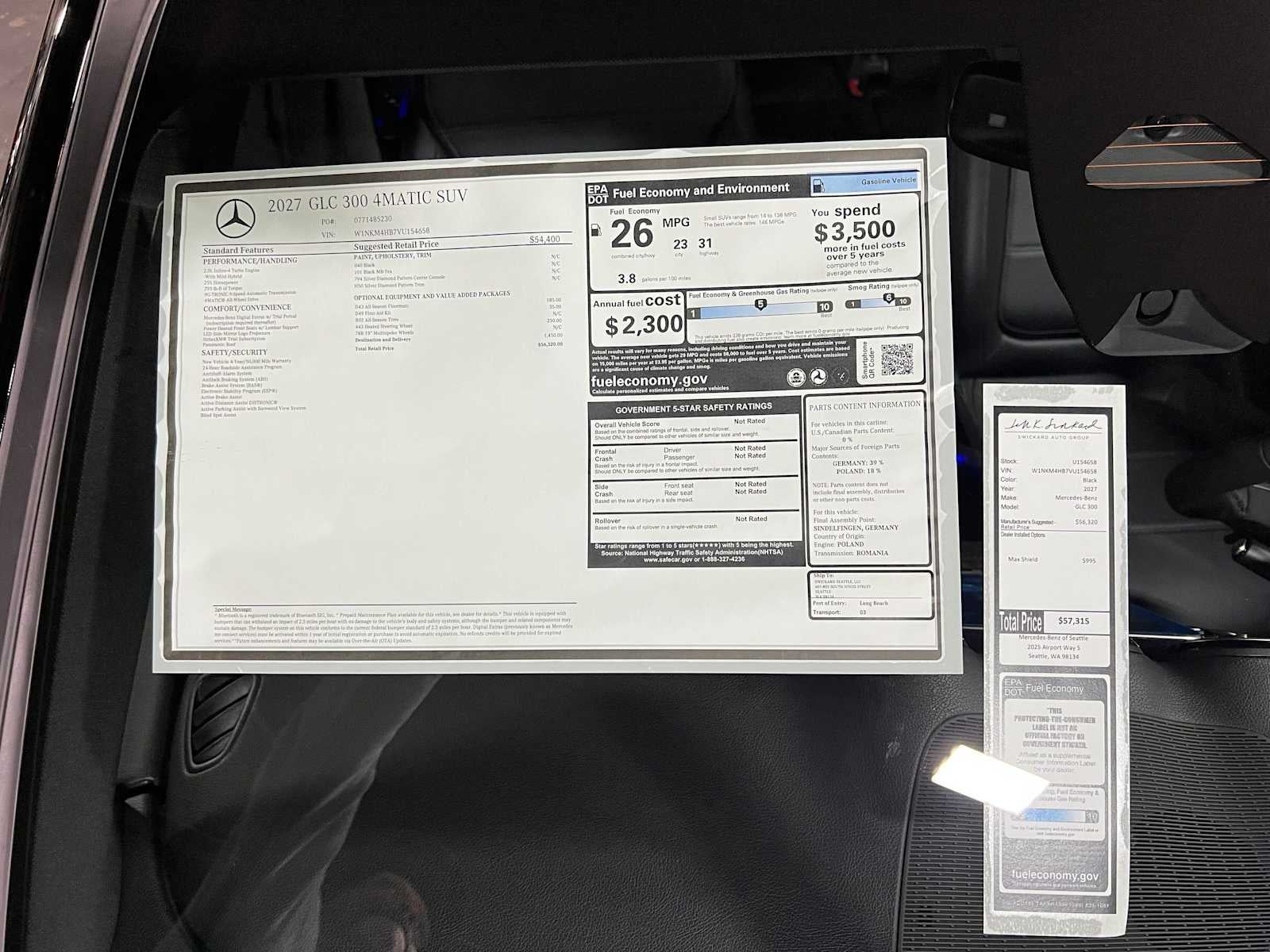 2027 Mercedes-Benz GLC 300 4MATIC® SUV