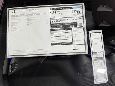 2027 Mercedes-Benz GLC 300 4MATIC® SUV
