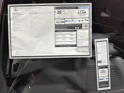 2027 Mercedes-Benz GLC 300 4MATIC® SUV
