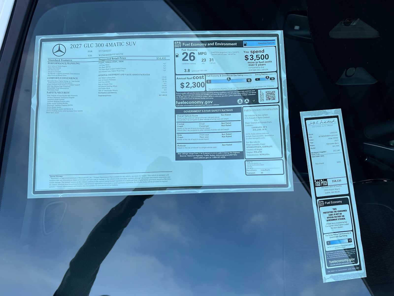 2027 Mercedes-Benz GLC 300 4MATIC® SUV