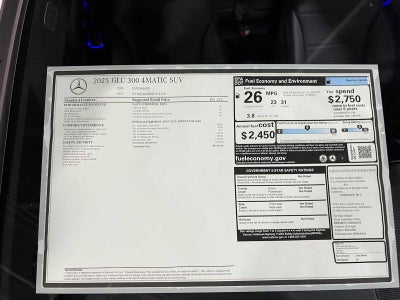 2025 Mercedes-Benz GLC GLC 300