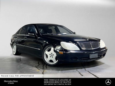 2001 Mercedes-Benz S430 4dr Sdn 4.3L