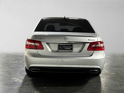 2012 Mercedes-Benz E 350 4dr Sdn 4MATIC®