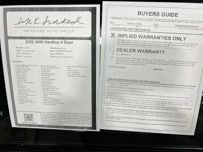 2022 MINI Hardtop 4 Door Cooper S