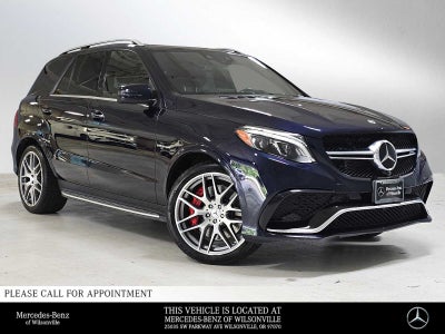 2018 Mercedes-Benz AMG® GLE 63 4MATIC® SUV