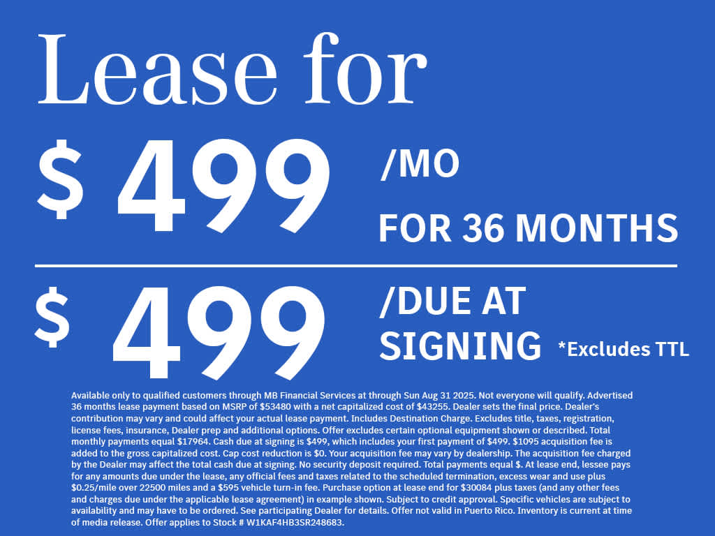 2025 Mercedes-Benz C 300 4MATIC® Sedan