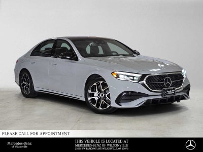 2025 Mercedes-Benz E 350 4MATIC® Sedan