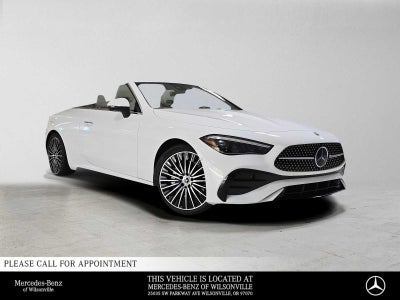 2027 Mercedes-Benz CLE 300 4MATIC® Cabriolet