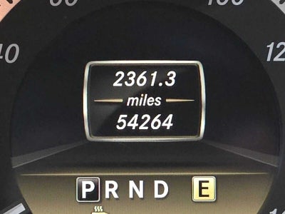 2012 Mercedes-Benz E 550 2dr Cpe RWD