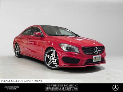 2015 Mercedes-Benz CLA 250 4dr Sdn 4MATIC®