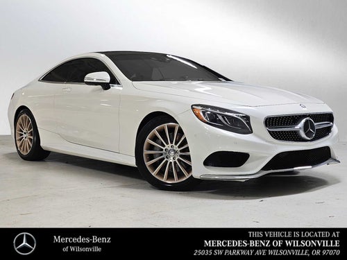 2016 Mercedes-Benz S 550 2dr Cpe 4MATIC®