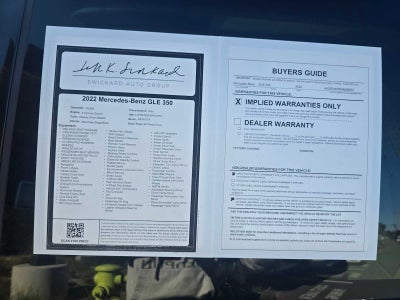 2022 Mercedes-Benz GLE GLE 350