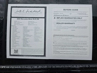 2024 Mercedes-Benz GLB GLB 250